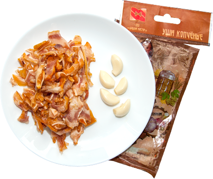 Ракушка с чесноком