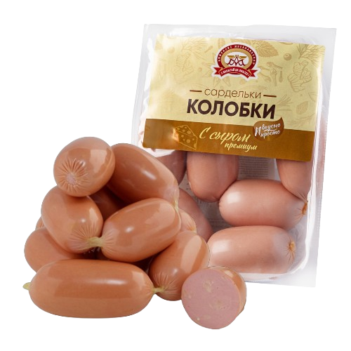 Сардельки «Колобки с сыром премиум»