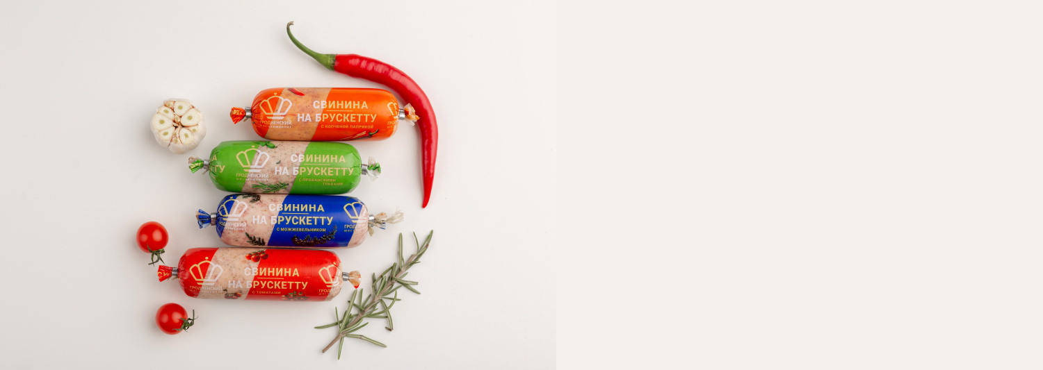 Свинина на брускетту