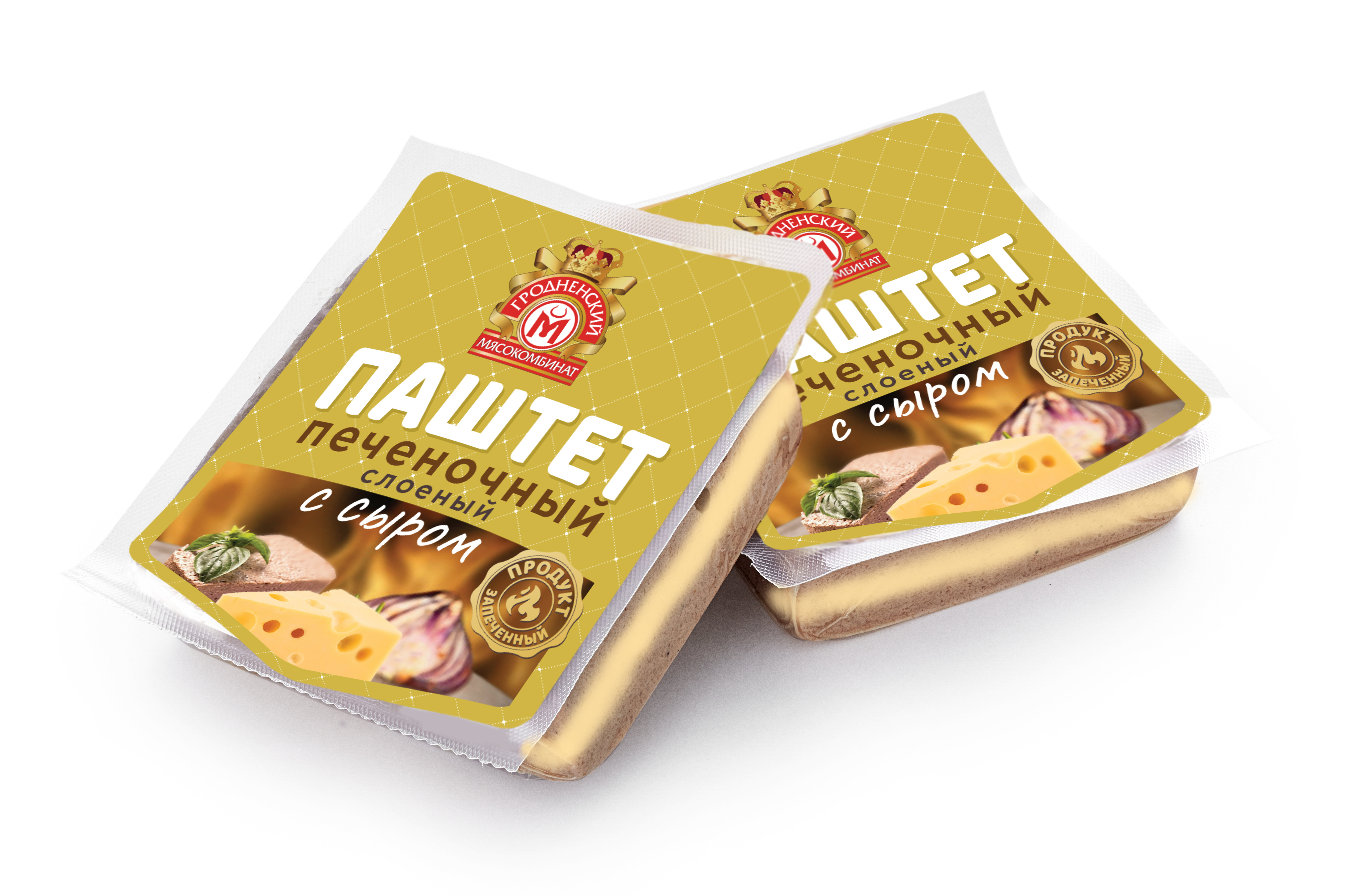ПАШТЕТ СЛОЕНЫЙ С СЫРОМ