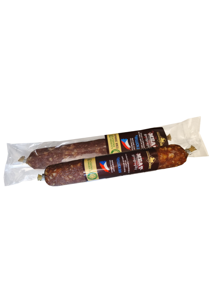 Колбаса сырокопчёная из мяса цыплят-бройлеров "Чешская"