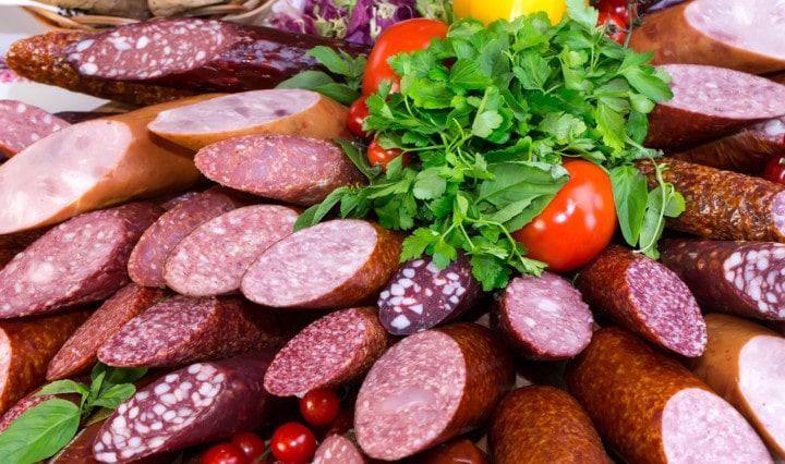 сырокопченая и сыровяленая колбаса