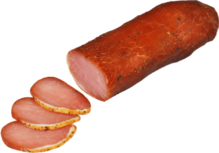 Продукт из свинины мясной «Полендвица Изысканная Новая» сырокопченая